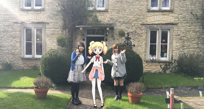Japanese Anime at Fosse Farmhouse Castle Combe
