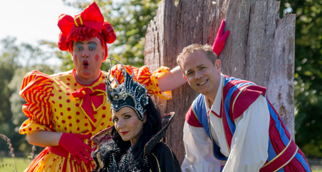 Sleeping beauty cast at Wyvern Theatre