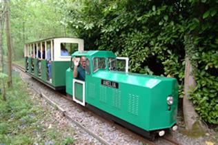 Train at Brokerswood