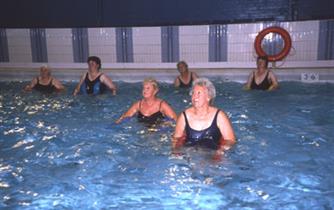 Swimming at Dorcan Recreation Complex