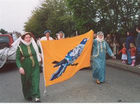 Downton Cuckoo Fair Flag