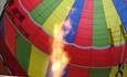 Inside view of balloon