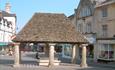 The Buttercross in the sunshine