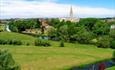 View of river and cathedral