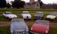 Some of the cars at Wiltshire Classics
