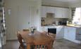 Spacious kitchen/dining room