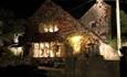 Exterior by night