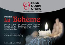 Hurn Court Opera presents Puccini's La Bohème