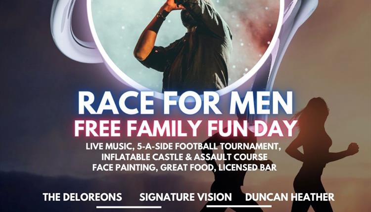 Race for Men Free Family Fun Day