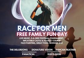 Race for Men Free Family Fun Day