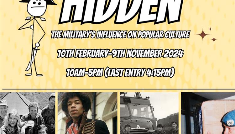 'Hidden': The Military's Influence on Popular Culture Exhibition