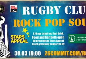 Rugby Club Rock, Pop and Soul