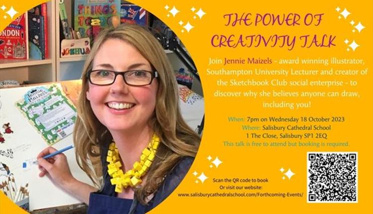 Power of Creativity Talk by Jennie Maizels