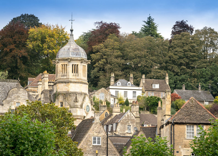 Bradford on Avon in Wiltshire