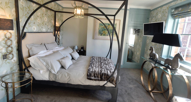 Bedroom at The Kingsbury Marlborough 