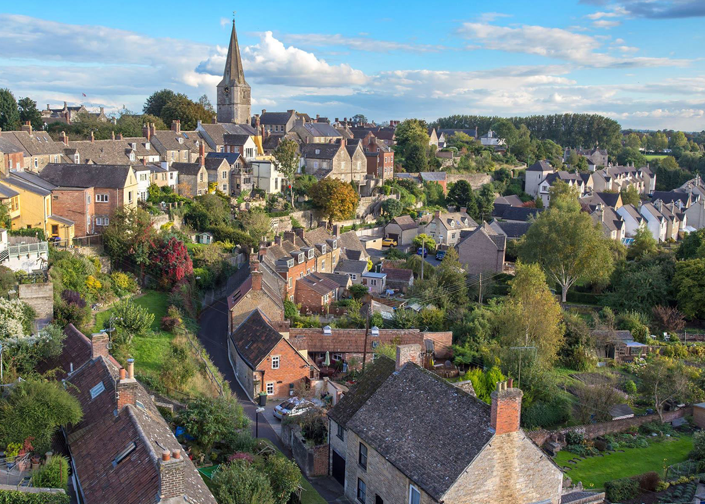 Malmesbury in Wiltshire