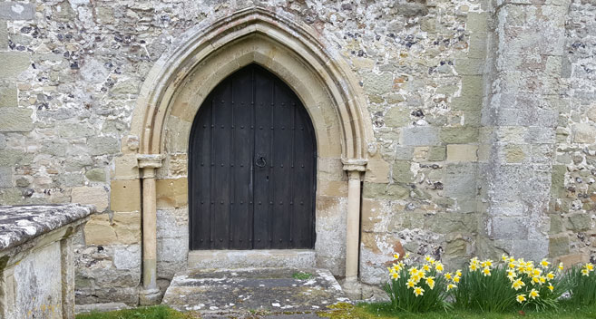 Broad Chalke church