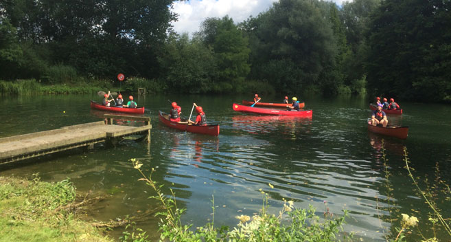 Canoeing