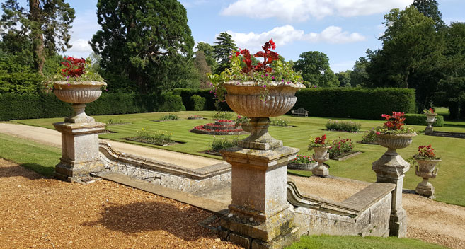 Grittleton House garden