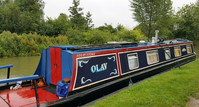 Olav, Kennet & Avon Canal