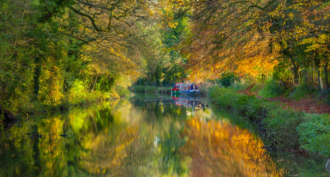 The Kennet & Avon Canal at Pewsey