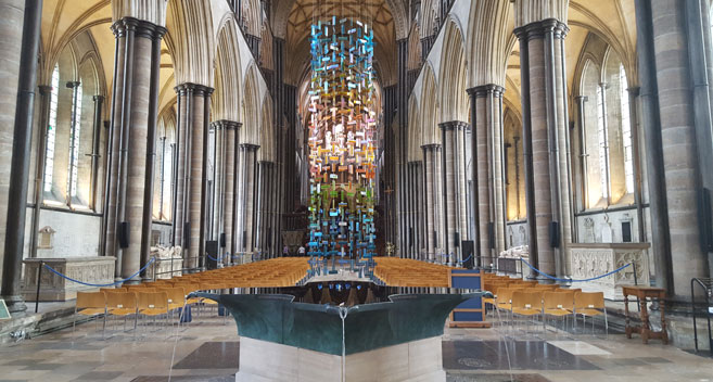 Reflection at Salisbury Cathedral