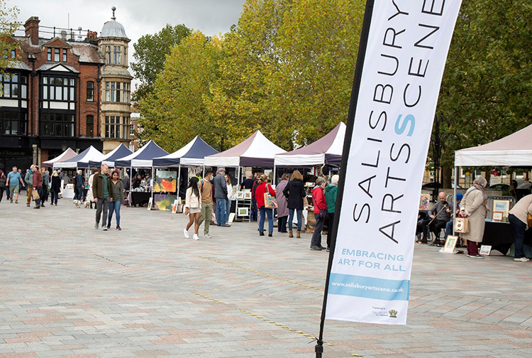 Market in Salisbury