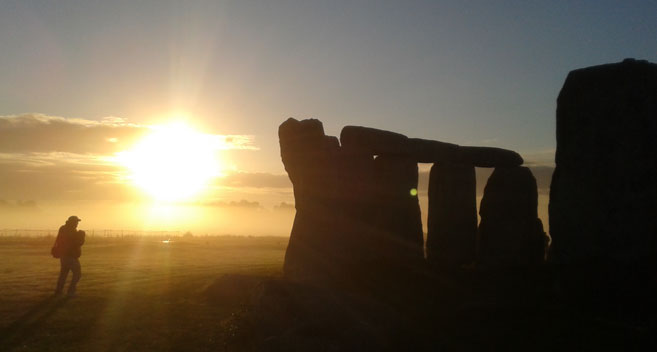 Sunrise at Stonehenge