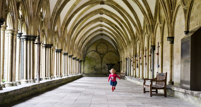 Salisbury Cathedral Cloisters