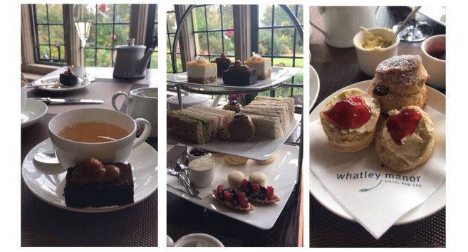 Whatley Manor Afternoon Tea Special Treat