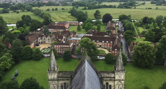 View from the tower