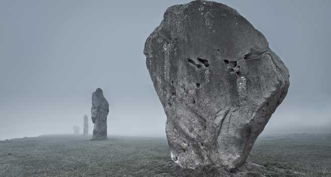 Misty Avebury Wiltshire