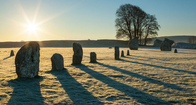 National Trust landscape Avebury