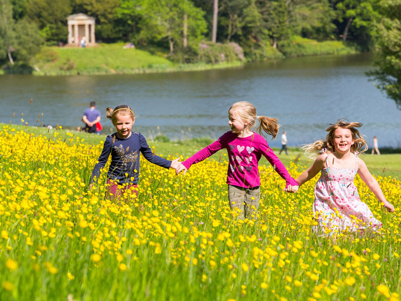 Family outing at Bowood