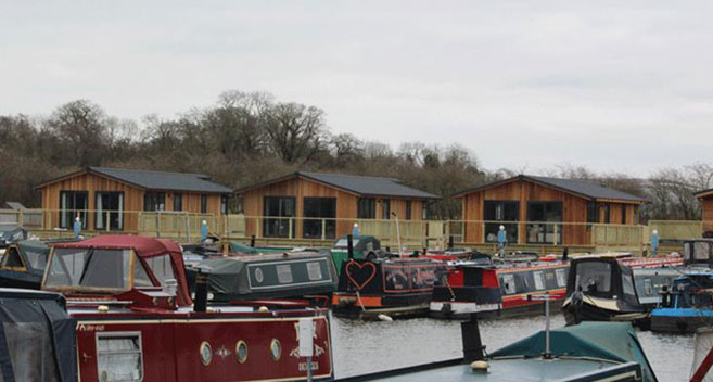 Devizes Marina in Wiltshire