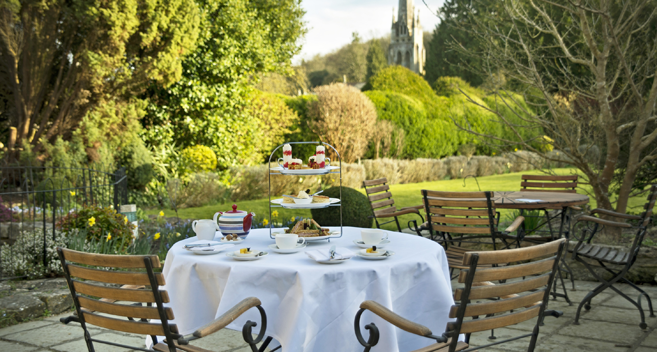 Afternoon tea at Howard's House hotel