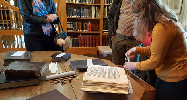 Salisbury Cathedral's library