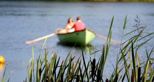 rowing boat in Wiltshire