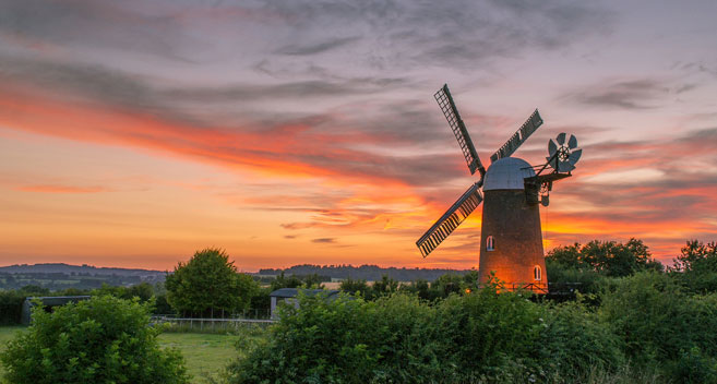 Wilton Windmill in the Vale of Pewsey