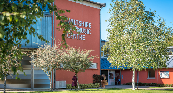 external shot of Wiltshire Music Centre