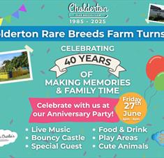 40th Anniversary of Cholderton Rare Breeds Farm