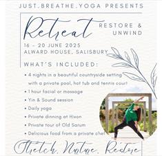 Retreat, Relax & Restore