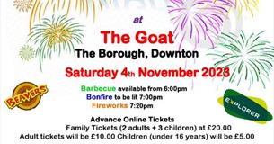 Downton Scouts Fireworks Night