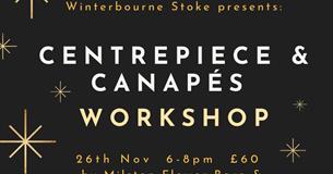 Centrepiece & Canapés Floristry Workshop
