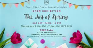 Flower Arrangement Open Exhibition 'The Joy of Spring'
