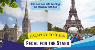 Pedal for the Stars - Salisbury to Paris Cycle Challenge