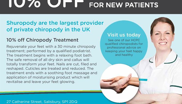 chiropodist home visit salisbury