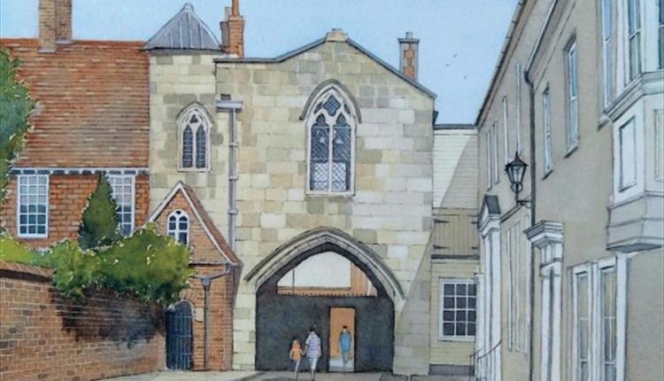" The Timeless City "- Salisbury Through Watercolour