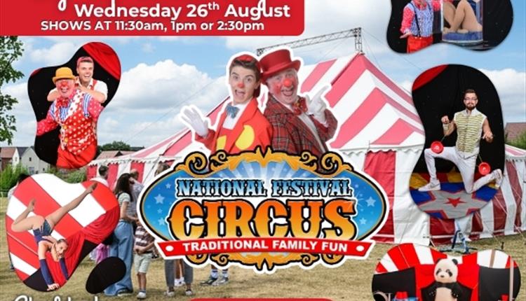 Big Top Circus Day with National Festival Circus at Cholderton Rare Breeds Farm