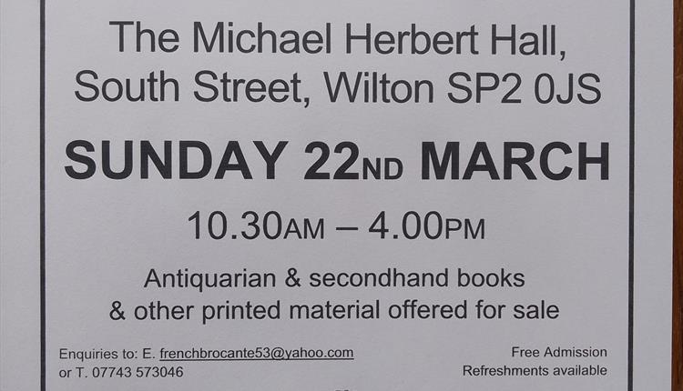 Wilton Book Fair